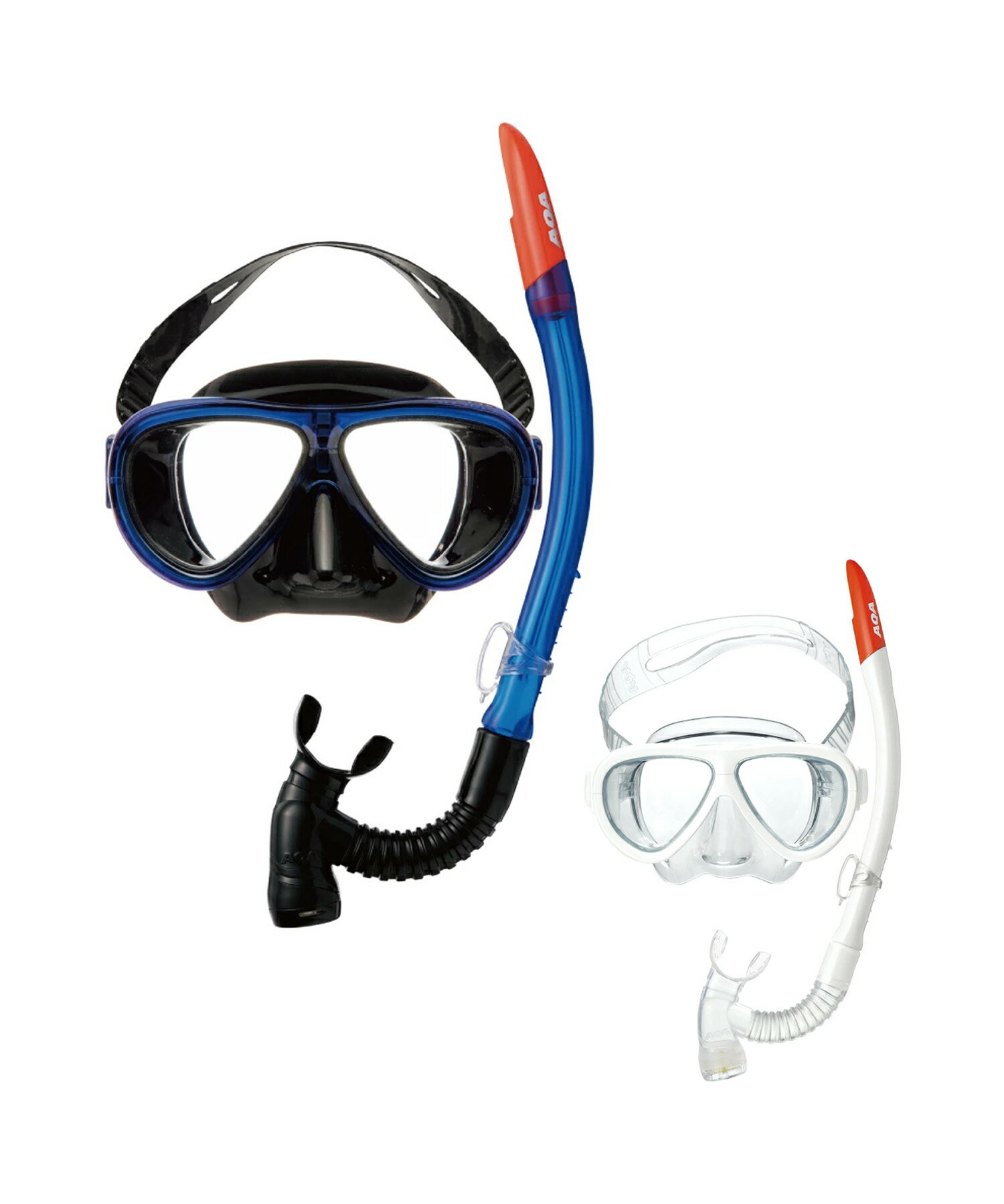 AQA エーキューエー マスク スノーケル キッズ ジュニア 子供 アネモUV & ビキシーVライト ...