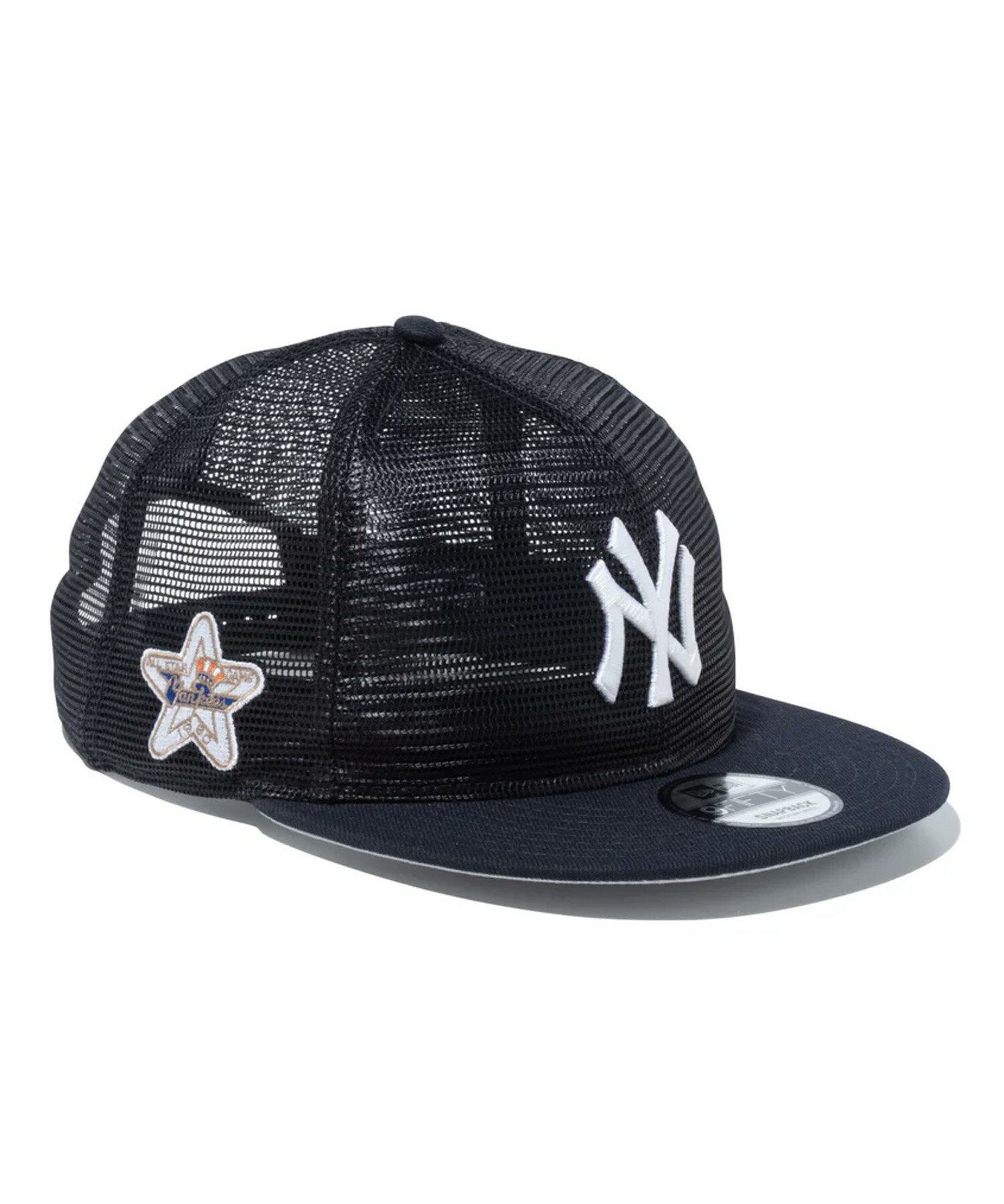 NEW ERA ニューエラ キャップ 帽子 メッシュ 9FIFTY MLB All Mesh ニューヨーク・ヤンキース ネイビー 14720906