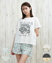OP オーシャンパシフィック 水着 4点セット レディース ラッシュガード 半袖 Tシャツ ショートパンツ 水陸両用 525818