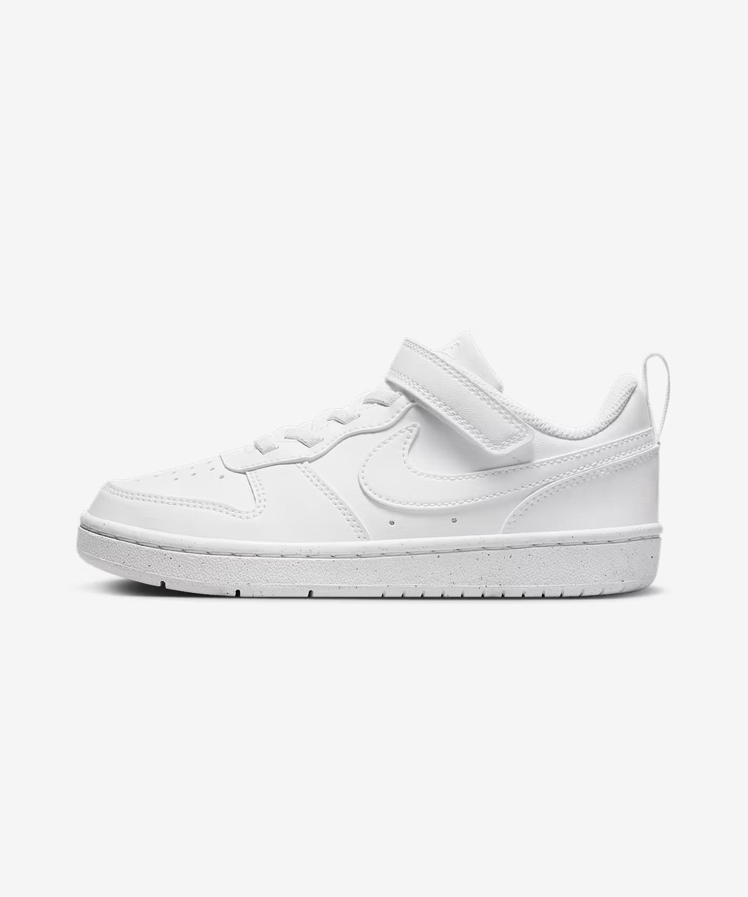 NIKE ナイキ スニーカー キッズ ジュニア 子供 ローカット ベルクロ コート ボロー LOW リクラフト DV5457-106