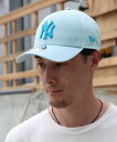NEW ERA ニューエラ キャップ 帽子 9FORTY ニューヨーク・ヤンキース ライトブルー 14744070 ムラサキスポーツ限定