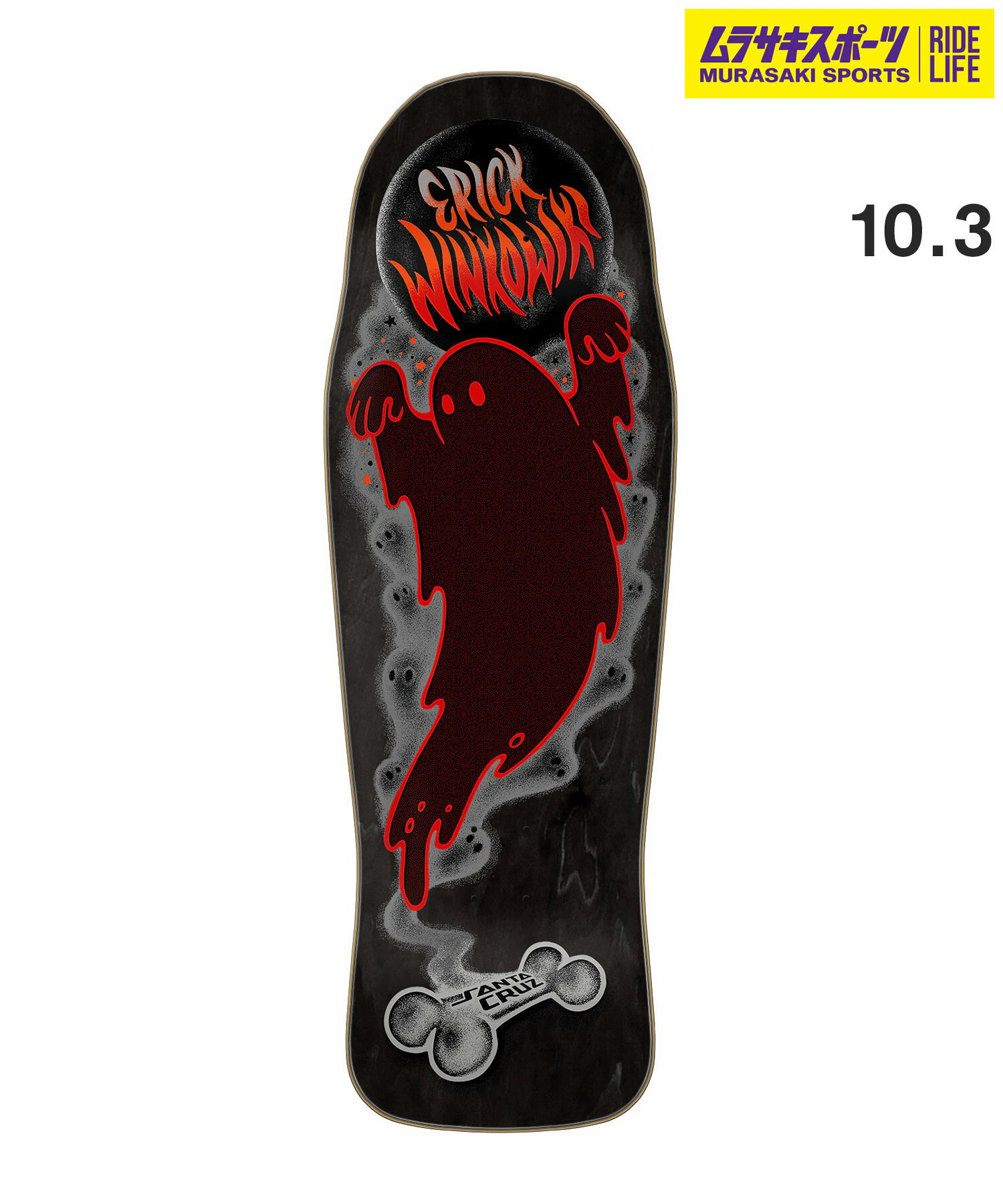 SANTA CRUZ サンタクルーズ スケートボード デッキ 10.3inch WINKOWSKI GHOST ムラサキスポーツ