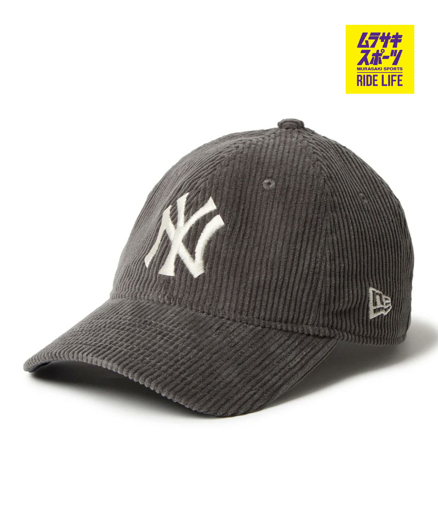 NEW ERA ニューエラ キャップ 帽子 9TWENTY Corduroy コーデュロイ ニューヨーク・ヤンキース グレー 14668029