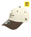 NEW ERA ニューエラ × CALNAMUR カルナムール コラボ キャップ 帽子 9FORTY フリーサイズ クローム ウォルナットバイザー 14875642