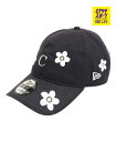NEW ERA ニューエラ × CALNAMUR カルナムール コラボ キャップ 帽子 9TWENTY FLOWER EMBROIDERY ネイビー 14875645