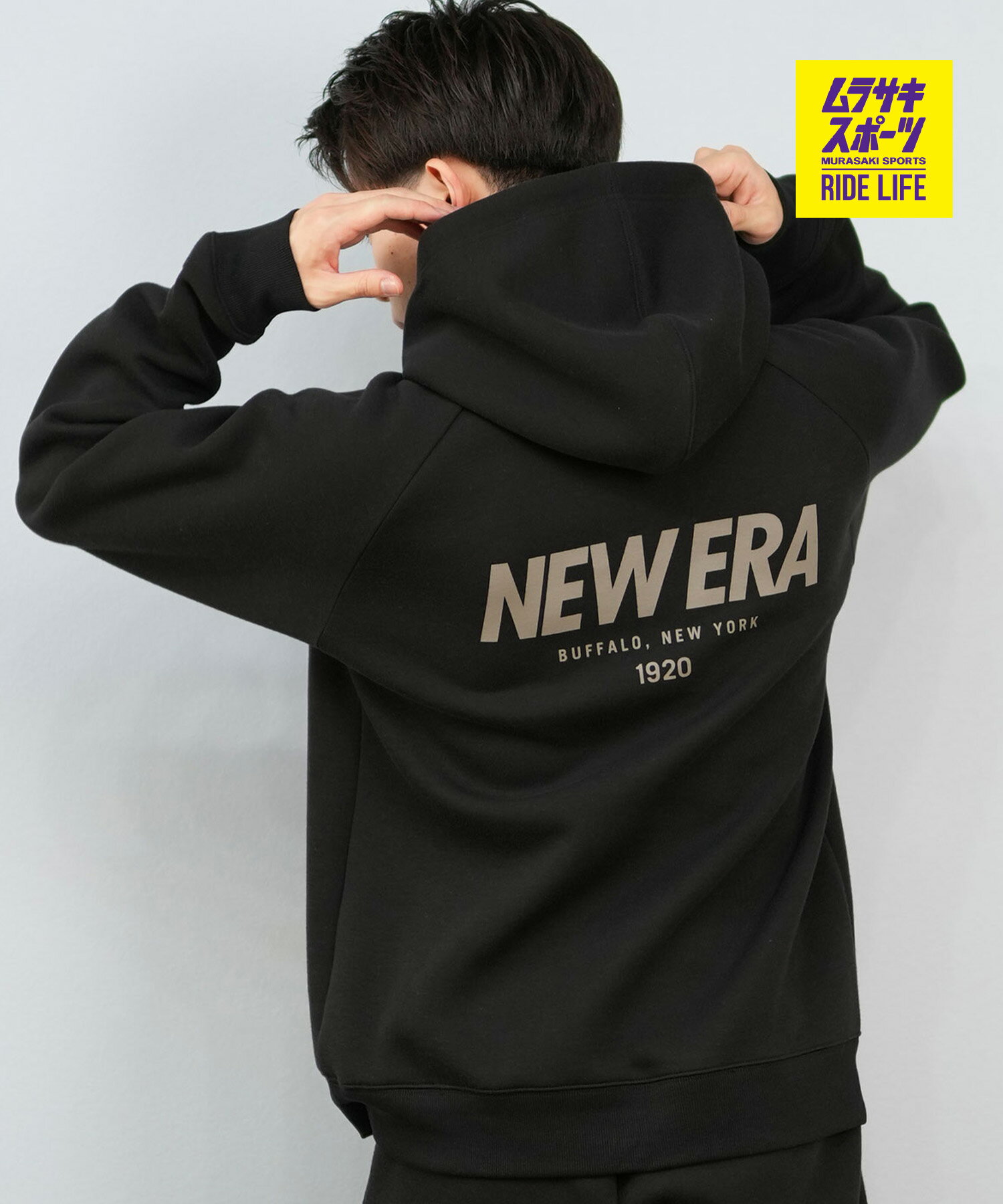 NEW ERA ニューエラ プルオーバー パーカー メンズ バックプリント ロゴ PA TECH SW PH NE 1920 14674791