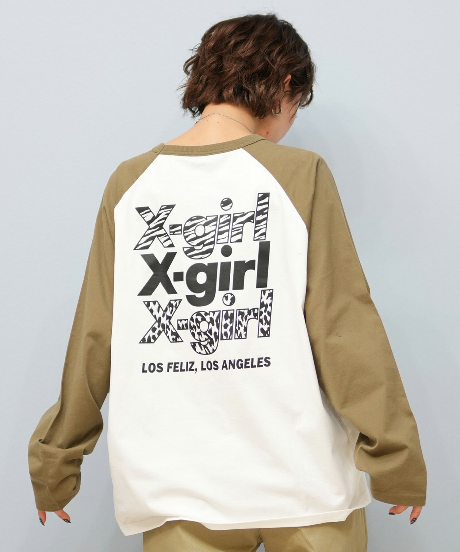 楽天市場】x-girl(カラーグリーン)(Tシャツ・カットソー 楽天市場】x-girl(カラーグリーン)(Tシャツ・カットソー