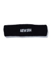 NEW ERA ニューエラ ヘッドバンド NEW ERA ブラック × ホワイト ヘアバンド 14164451