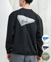 THREE WEATHER スリーウェザー ラッシュガード 長袖 メンズ Tシャツ ロンT バックプリント 水陸両用 ユーティリティ TW25S4304 ムラサ...
