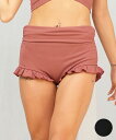 Beach Queen ビーチクイーン 水着 レディース ビキニショーツ 単品 ハイウエスト リブ 403831
