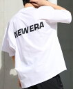 NEW ERA ニューエラ ラッシュガード メンズ 半袖 Tシャツ バックプリント 水陸両用 ユーティリティ UVカット 14391953