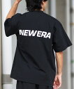 NEW ERA ニューエラ ラッシュガード メンズ 半袖 Tシャツ バックプリント 水陸両用 ユーティリティ UVカット 14391955