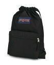 JanSport ジャンスポーツ バックパック ナップサック DRAW SACK ドローサック BLACK 14L JS0A83LQ008
