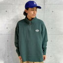 ディッキーズ DICKIES ディッキーズ 17285200 メンズ トップス カットソー トレーナー スウェット ハーフジップ JJ1 I22