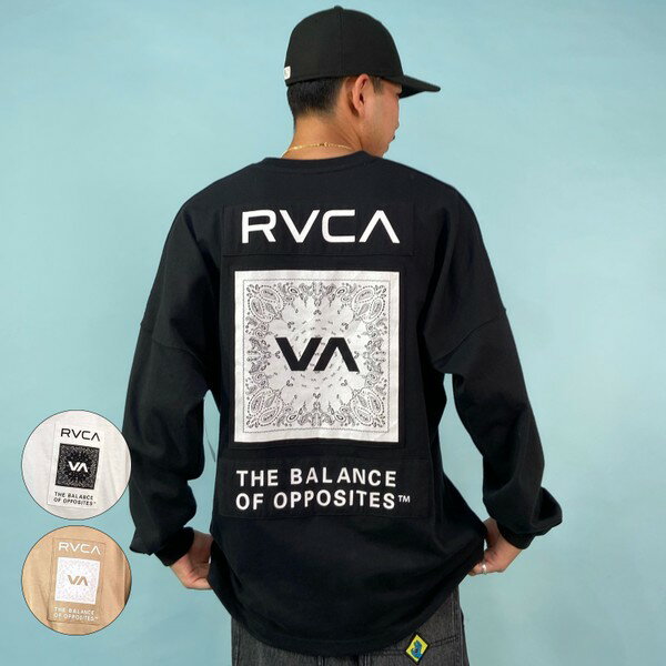 RVCA ル—カ BC042-065 メンズ トップス カットソー Tシャツ ロンT 長袖 JJ3 I1