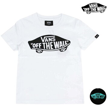 キッズ ジュニア 半袖 Tシャツ VANS バンズ VANS-KT02 スケートロゴ GG1 C14