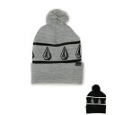 VOLCOM ボルコム POWDER BEANIE キッズ ビーニー ニット帽 L5852201 キッズ ビーニー II3 ムラサキスポーツ K22