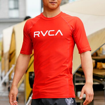 RVCA ルーカ BC041-825 メンズ ラッシュガード 半袖 UVカット ムラサキスポーツ JJ2 F16