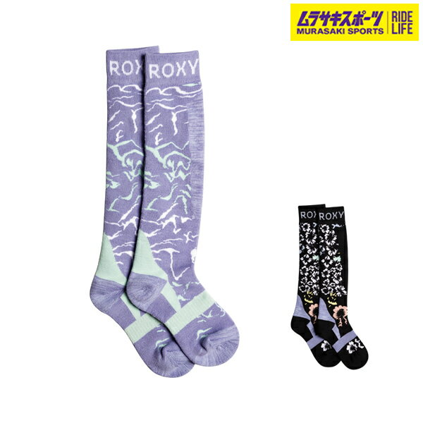 スノーボード ソックス レディース ROXY ロキシー PALOMA-SOCKS 22-23モデル ムラサキスポーツ JJ I14