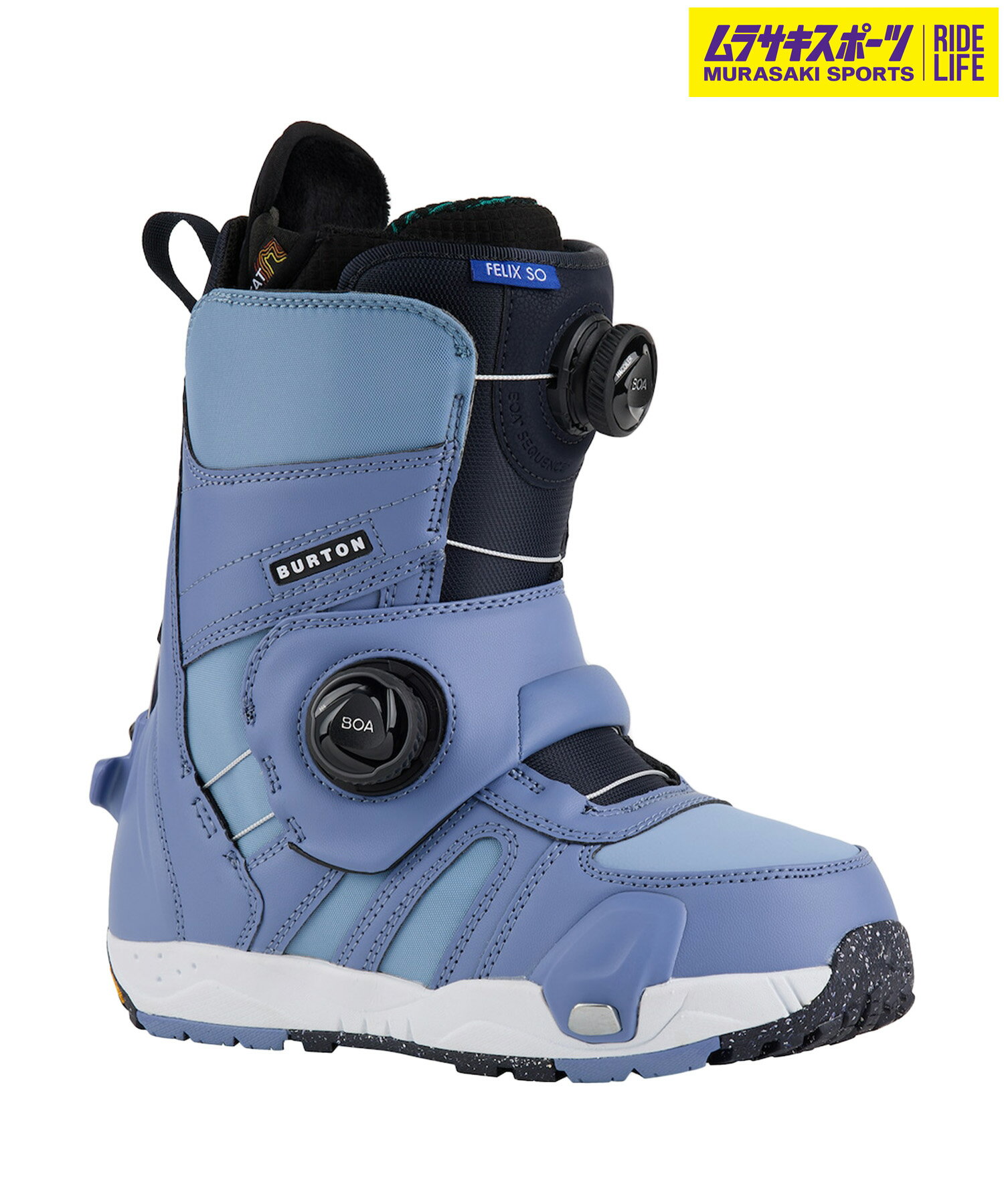 Xm[{[h u[c fB[X BURTON o[g 23928100400 Felix Step On Wide 23-24f TLX|[c KK B3