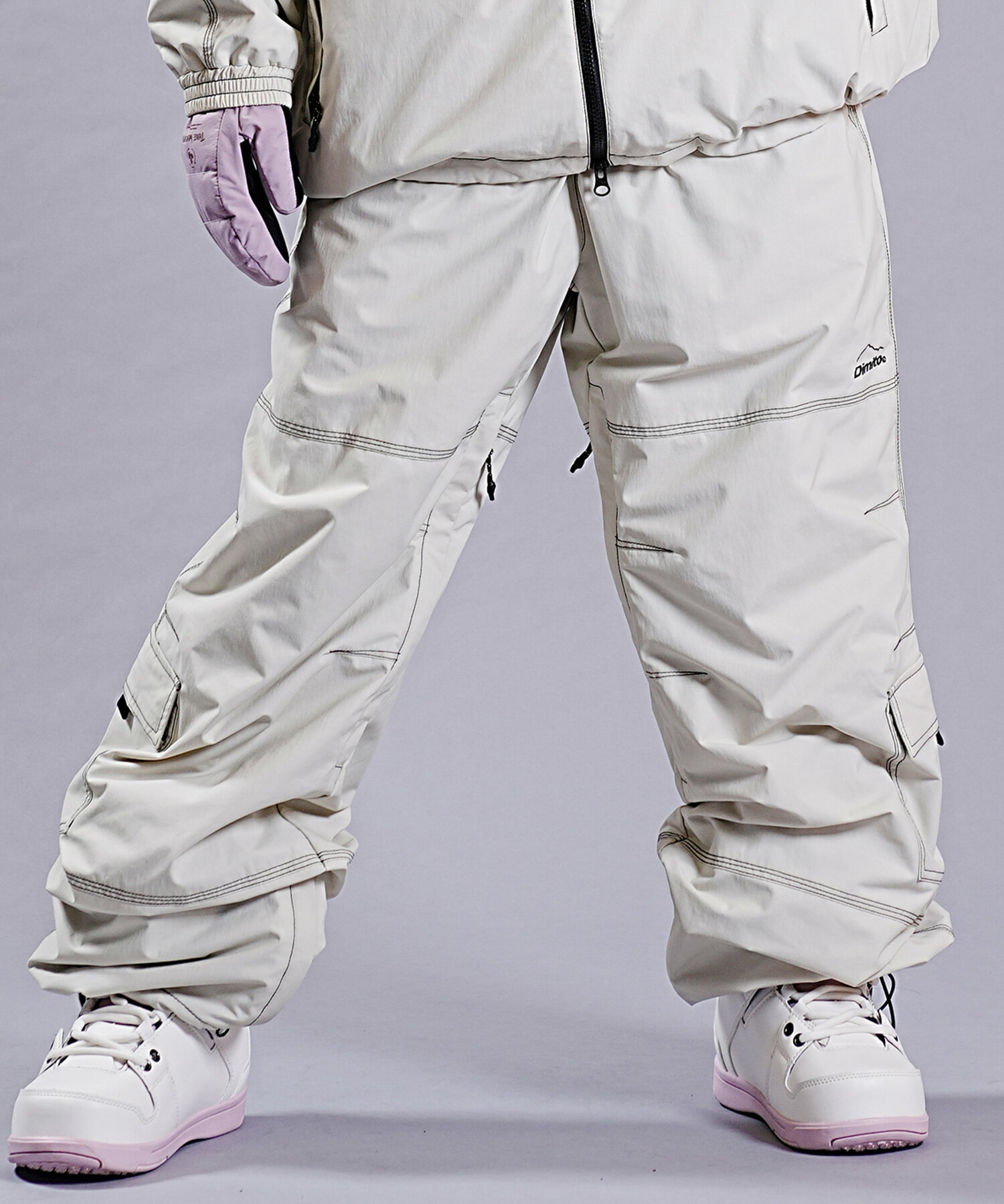 DIMITO ディミト スノーボード ウェア パンツ ユニセックス NHST23 WORKS WIDE PANTS ムラサキスポーツ KK H12