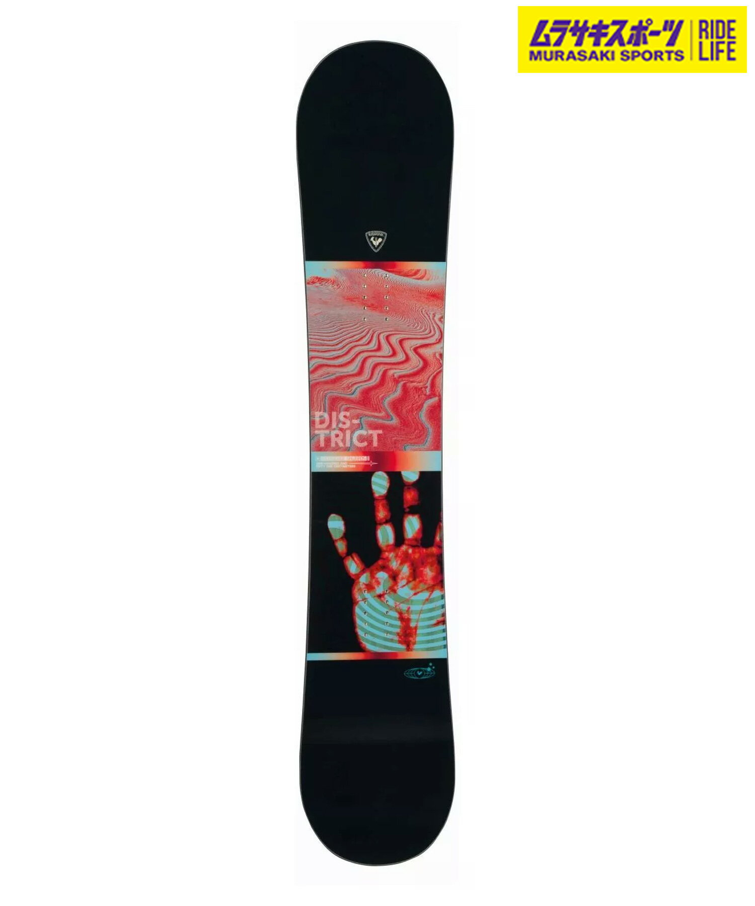 スノーボード 板 メンズ ROSSIGNOL ロシニョール DISTRICT INFRA 23-24モデル ムラサキスポーツ KK I14