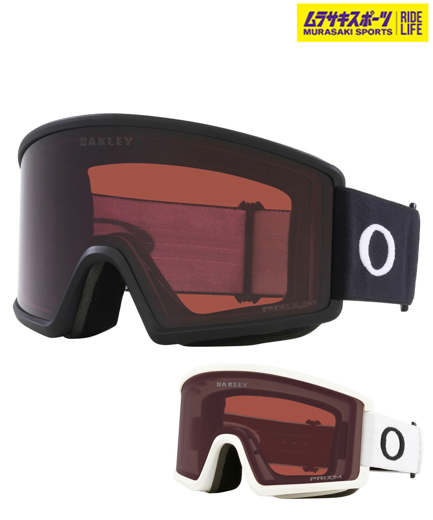 OAKLEY オークリー スノーボード ゴーグル ユニセックス TARGET LINE L 23-24モデル ムラサキスポーツ KK H26