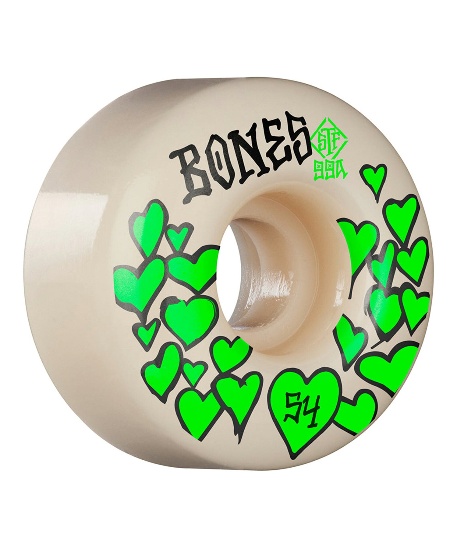 BONES ボーンズ スケートボード ウィール STF LOVE V4 99A 52MM ムラサキスポーツ