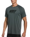 NIKE ナイキ NESSC690-302 メンズ ラッシュガード 半袖 UVケア 水陸両用 ユーティリティ ラッシュTシャツ 吸水速乾 KK1 D23