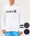 Hurley ハーレー MRG2310036 メンズ ラッシュガード 長袖 ジップアップパーカー UVカット 水陸両用 ユーティリティ KX1 E5