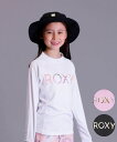 ROXY ロキシー MINI MERMAID LOGO L/S TLY231107 キッズ ユース ガールズ ラッシュガード 長袖 UVカット 速乾 KX1 E...
