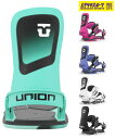 UNION ユニオン スノーボード バインディング ビンディング レディース ULTRA WOMEN ムラサキスポーツ 24-25モデル LL A19