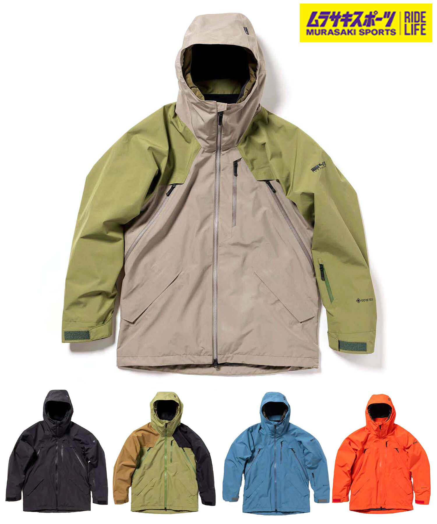 早期購入 241 トゥーフォーワン GORE-TEX FORECASTER JKT ユニセックス スノーボード ウェア ジャケット ムラサキスポーツ 24-25モデル MB1402 LL A11