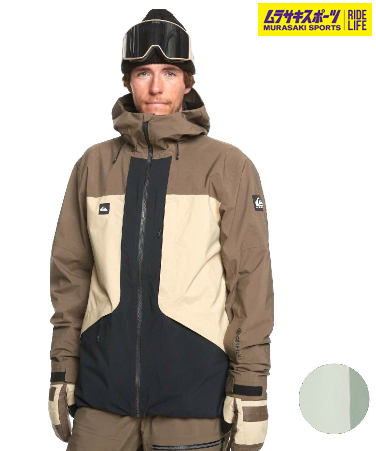 w QUIKSILVER NCbNVo[ jZbNX Xm[{[h EFA WPbg SAebNX FOREVER STRETCH GORE-TEX JK TLX|[c 24-25f LX D12