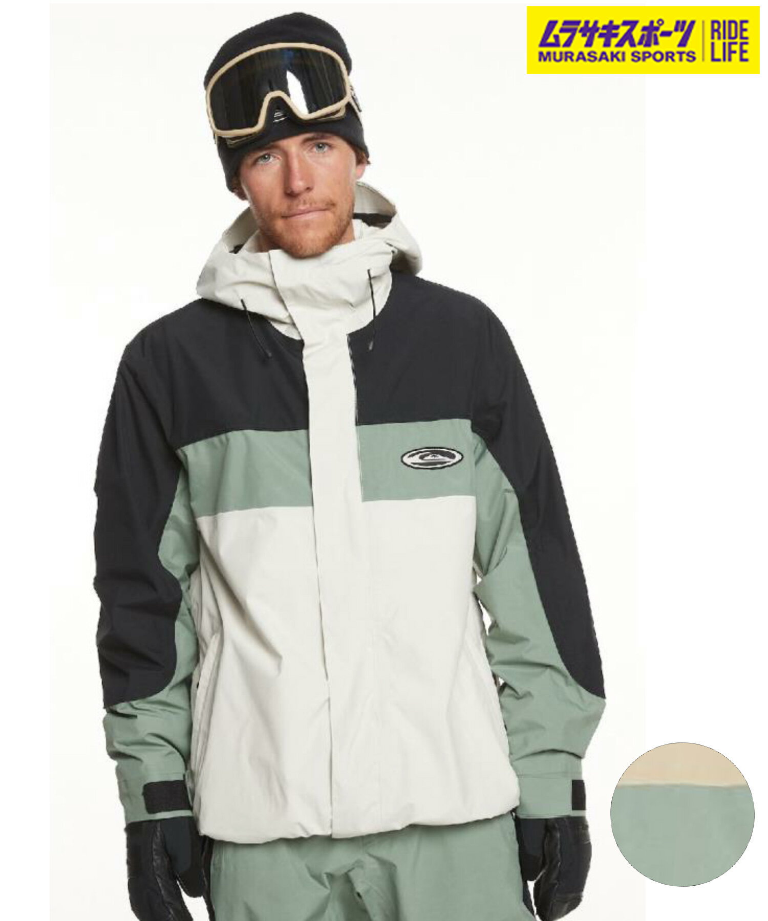 w QUIKSILVER NCbNVo[ jZbNX Xm[{[h EFA WPbg SAebNX HIGH ALTITUDE GORE-TEX JK TLX|[c 24-25f LX D12