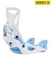 BURTON バートン スノーボード ビンディング バインディング キッズ ジュニア STEP ON SMALLS ムラサキスポーツ 24-25モデル LL E...