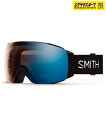 SMITH スミス スノーボード ゴーグル ユニセックス 球面 I O MAG BLACK ムラサキスポーツ 24-25モデル LL I20