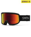 SMITH スミス スノーボード ゴーグル ユニセックス 平面 FRONTIER BLACK ムラサキスポーツ 24-25モデル LX I20