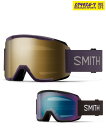 SMITH スミス スノーボード ゴーグル ユニセックス 平面 SQUAD ムラサキスポーツ 24-25モデル LX I20