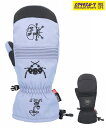 686 シックスエイトシックス スノーボード グローブ ユニセックス ミトン LANDER MITT ムラサキスポーツ 24-25モデル LL L5