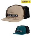 BURTON バートン スノーボード キャップ ユニセックス イヤーキャップ LUNCHLAP EARFLAP ムラサキスポーツ 24-25モデル LL L5