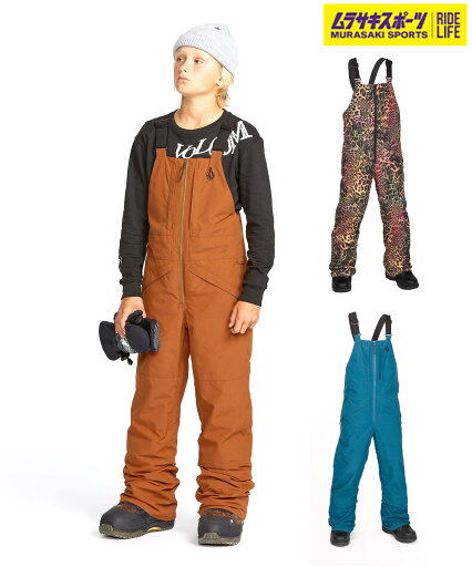VOLCOM ボルコム スノーボード ウェア パンツ キッズ ユース ジュニア ビブパンツ PT BARKLEY INS BIB OVALL ムラサキスポーツ 24-25モデル LL L27 VOLCOM ボルコム スノーボード ウェア パンツ キッズ ユース ジュニア ビブパンツ PT BARKLEY INS BIB OVALL ムラサキスポーツ 24-25モデル LL L27