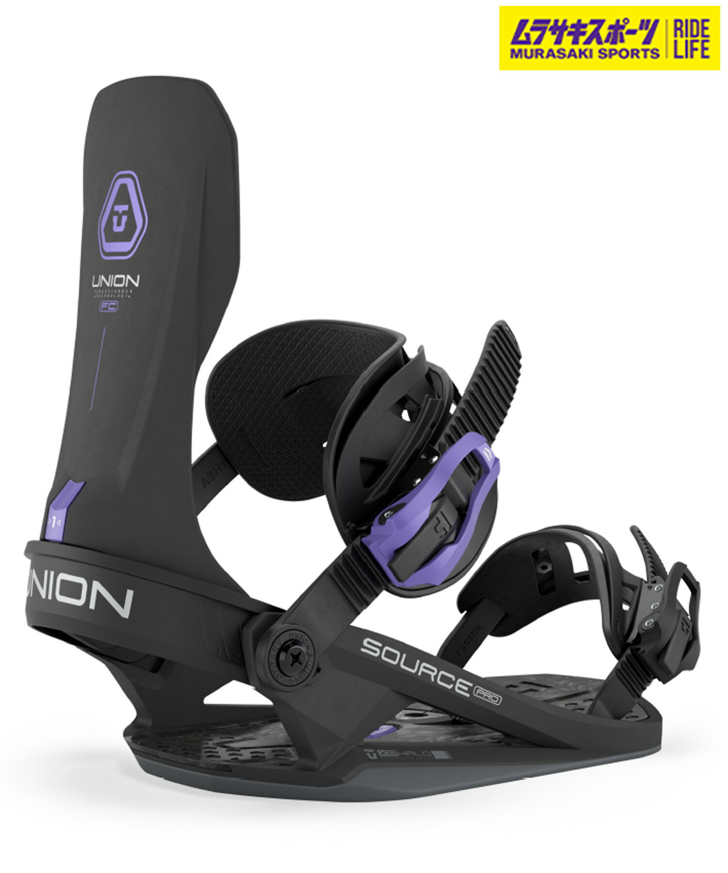 早期購入 UNION ユニオン スノーボード バインディング ビンディング メンズ SOURCE PRO ムラサキスポーツ 25-26モデル MM A23
