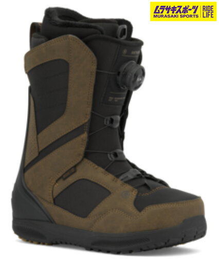 早期購入 RIDE ライド スノーボード ブーツ メンズ ANTHEM BROWN ムラサキスポーツ 25-26モデル MM B28 早期購入 RIDE ライド スノーボード ブーツ メンズ ANTHEM BROWN ムラサキスポーツ 25-26モデル MM B28