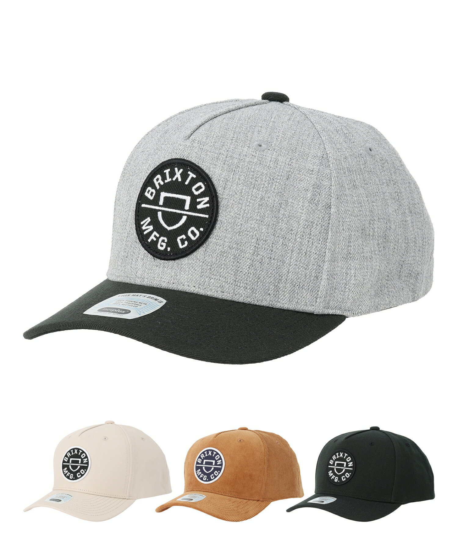 BRIXTON uNXg CREST C MP SNAPBACK 11001 Lbv