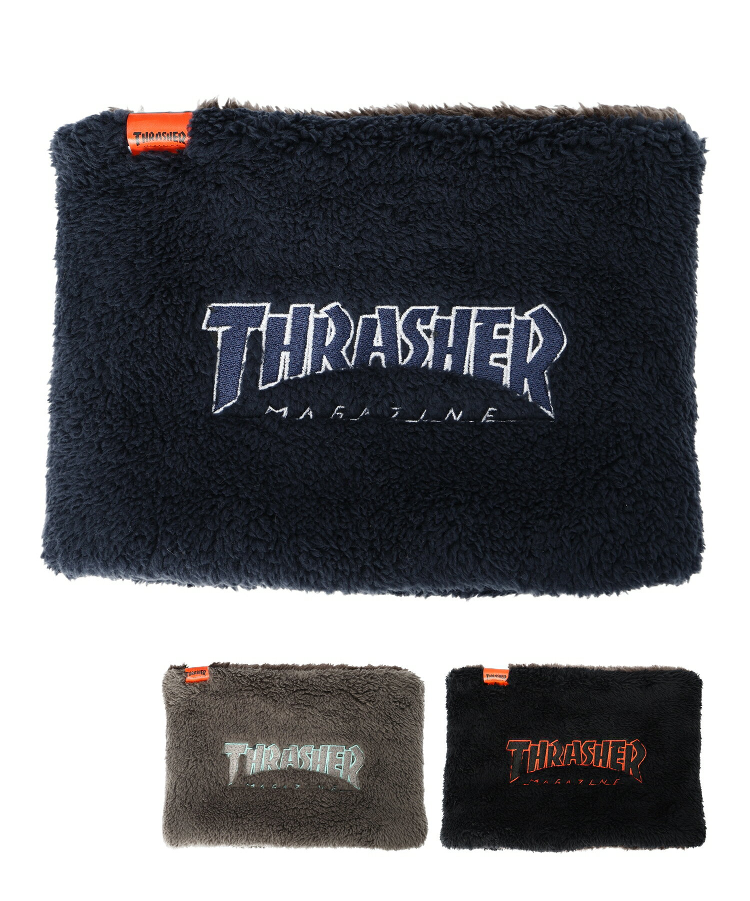 THRASHER スラッシャー ネックW 22TH-K50K キッズ マフラー/ネックウォーマー