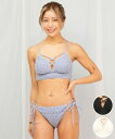 Beach Queen/ビーチクイーン ニット ラメ ビスチェ 水着 レディース 403040