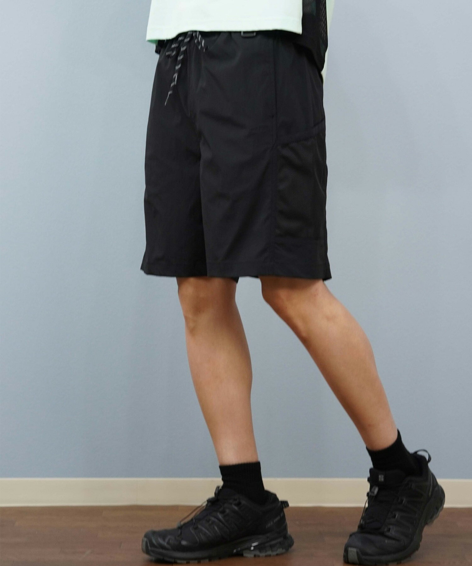 KEEN キーン ハーフパンツ ショートパンツ メンズ ナイロン ストレッチ メッシュ ショーツ UVカット 1030913のサムネイル