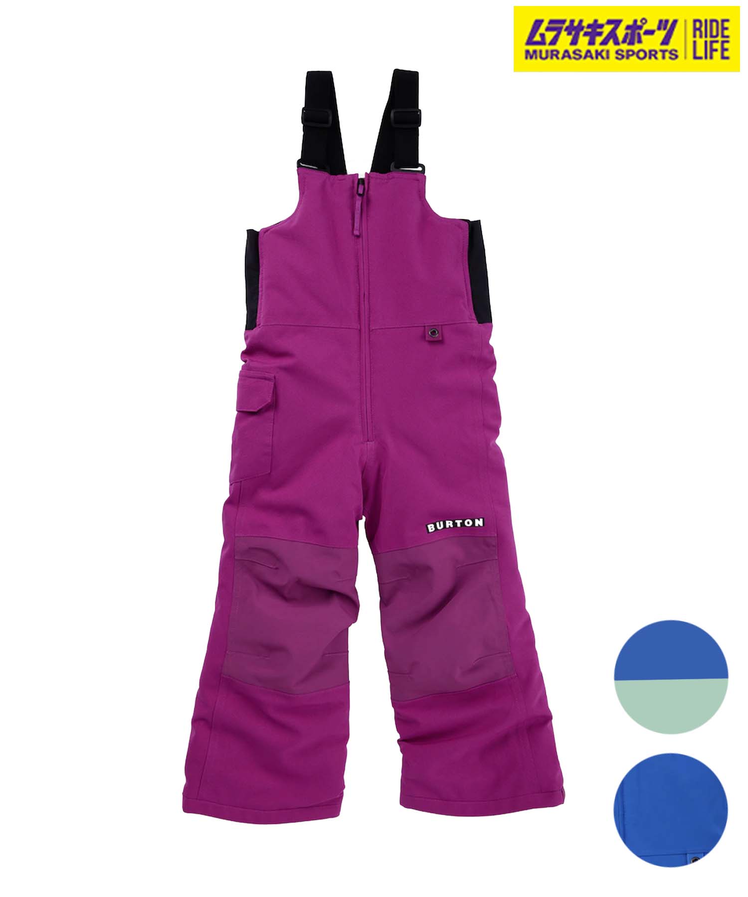 スノーボード ウェア パンツ キッズ BURTON バートン Toddlers' Maven Bib Pants 22-23モデル ムラサキスポーツ KK3 B14