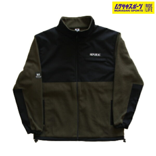 Xm[{[h EFA WPbg REPUBLIC pubN RPM-CREW-FLEECE-JACKET 22-23f TLX|[c JJ D20